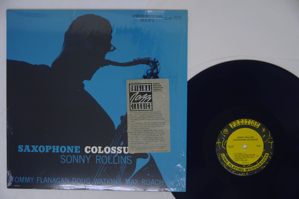 米 SONNY ROLLINS/SAXOPHONE COLOSSUS/PRESTIGE OJC291の落札情報詳細 ヤフオク落札価格検索