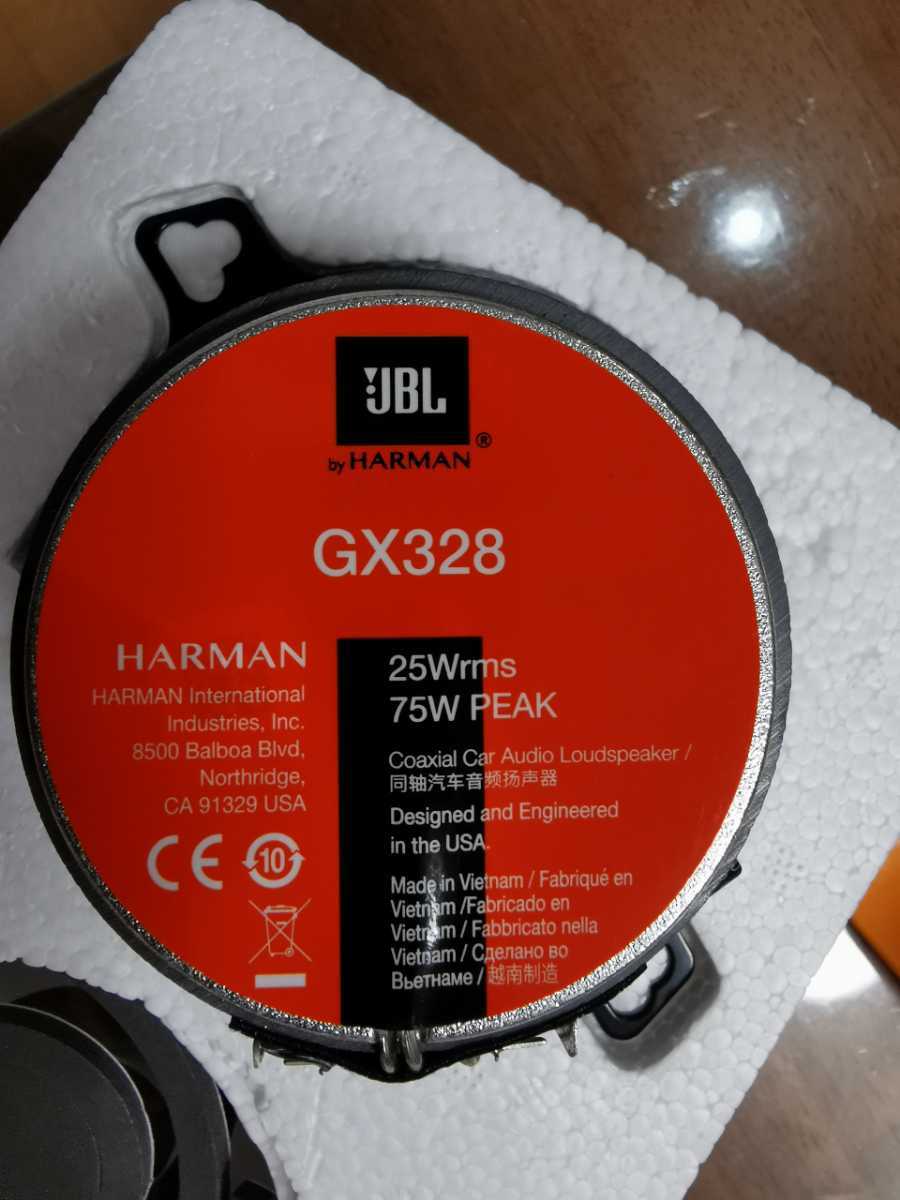 【新品】JBL GX328 31/2 Coaxial Car Audio Loudspeakers 1個 センタースピーカー マツダ