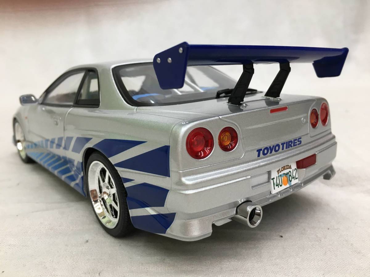 ワイルドスピード】GREENLIGHT ブライアンズ 1999 スカイラインGTR R34
