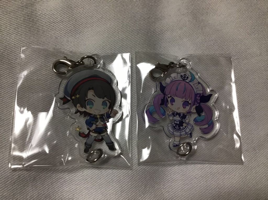 ホロライブ ホロコミ 全員連結アクキー アクリルキーホルダー 星街すい