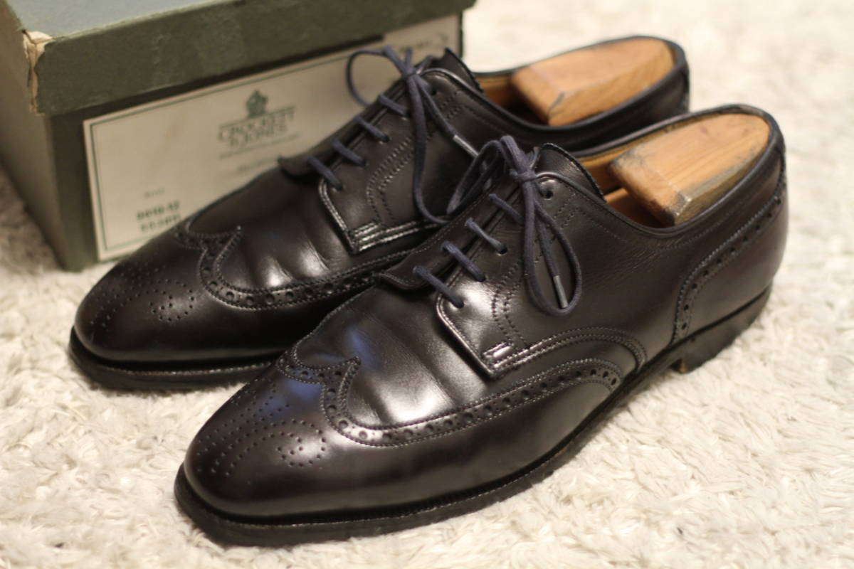 Paul Smith別注】CROCKETT & JONES ウィングチップ 6E(Last318