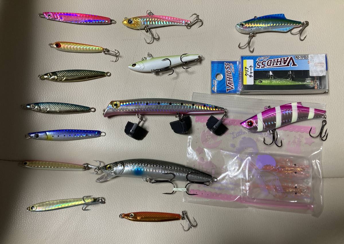 シーバス サーフ Slj 中古ルアーセット バビッド キックビート メバリング の落札情報詳細 ヤフオク落札価格情報 オークフリー スマートフォン版