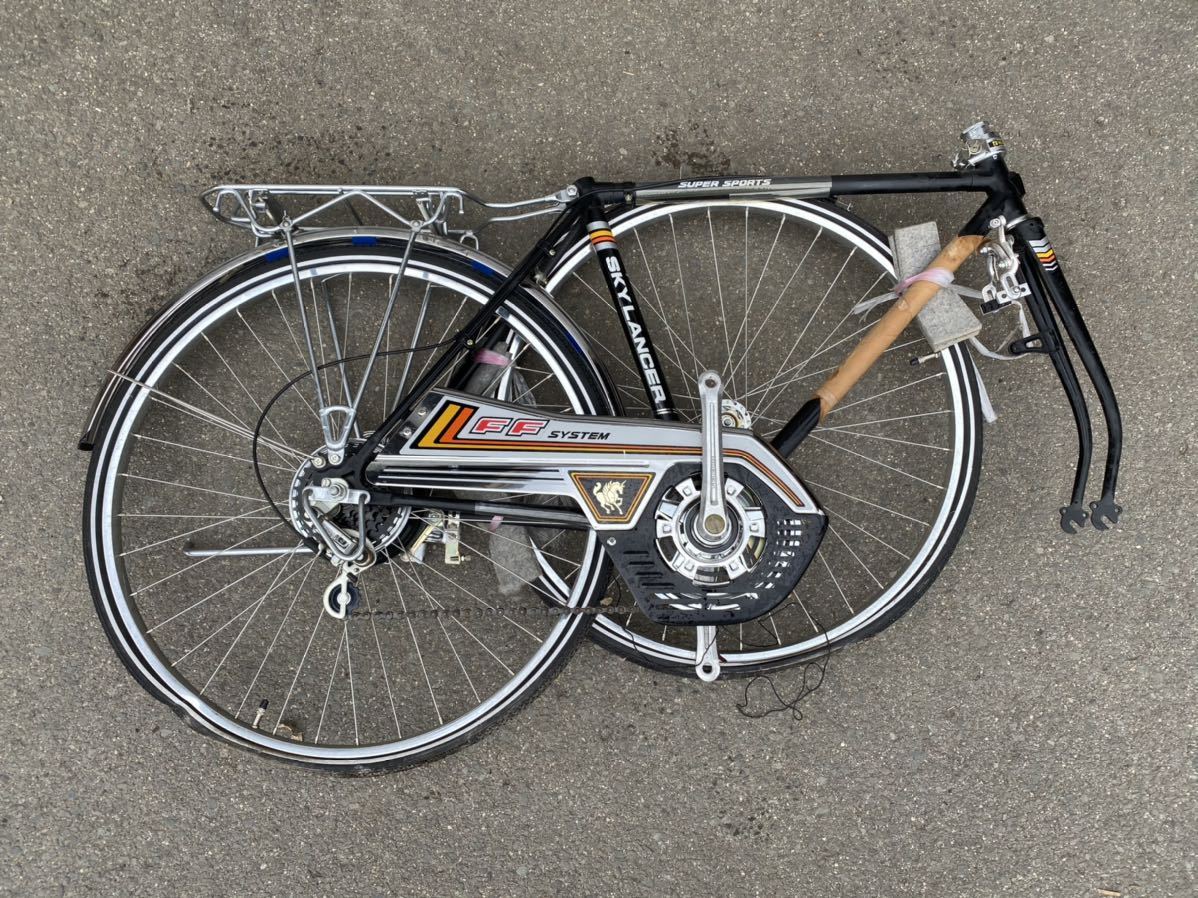 新品】2 sky lancer FF system 未使用 自転車 デコチャリ ツノダ 