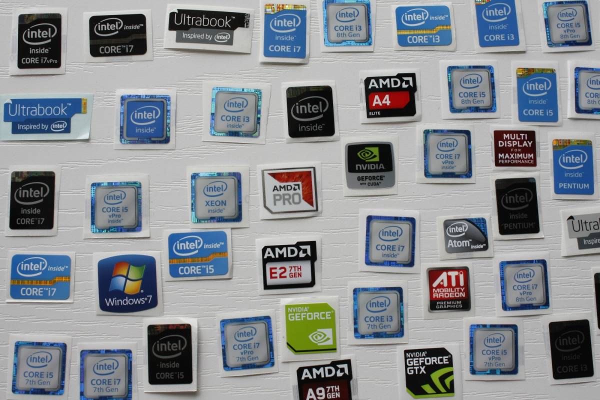新品 合計49枚 正規エンブレムシール Intel Inside Cpu Gpu Intel 8th Gen Core I5 デカール I7 Nvidia Gerorce Pentium Windows7ステッカー の落札情報詳細 ヤフオク落札価格情報 オークフリー スマートフォン版