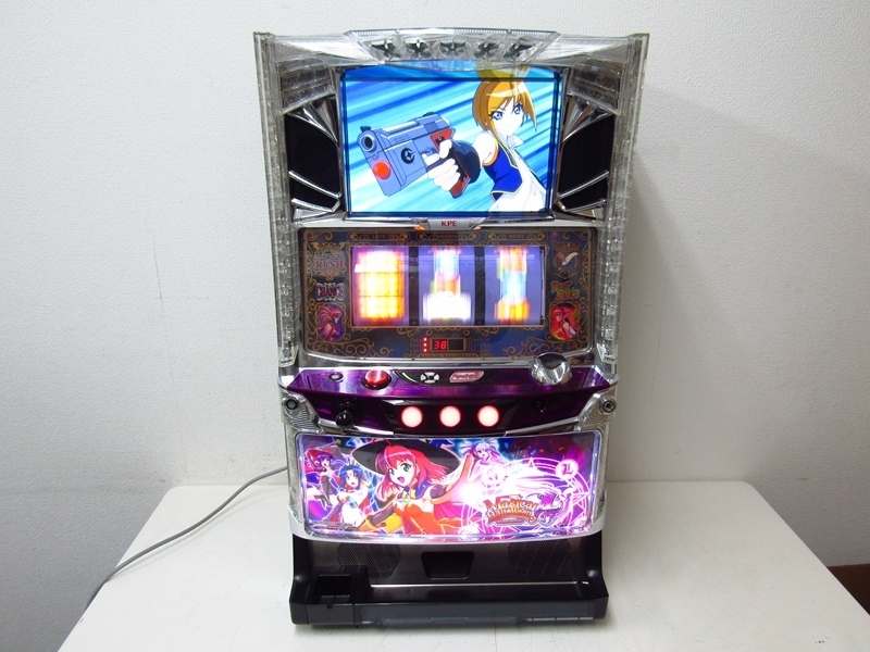 【即使用可・美品】マジカルハロウィン4 実機 スロット本体　不要機 マジカルハロウィン4実機【不要機付き】 ○KPE マジカルハロウィン4 5