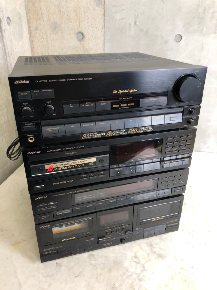 NF050149 Victor/アンプセット ビクター DC-Z7700/AX-E7700/XL-E7700