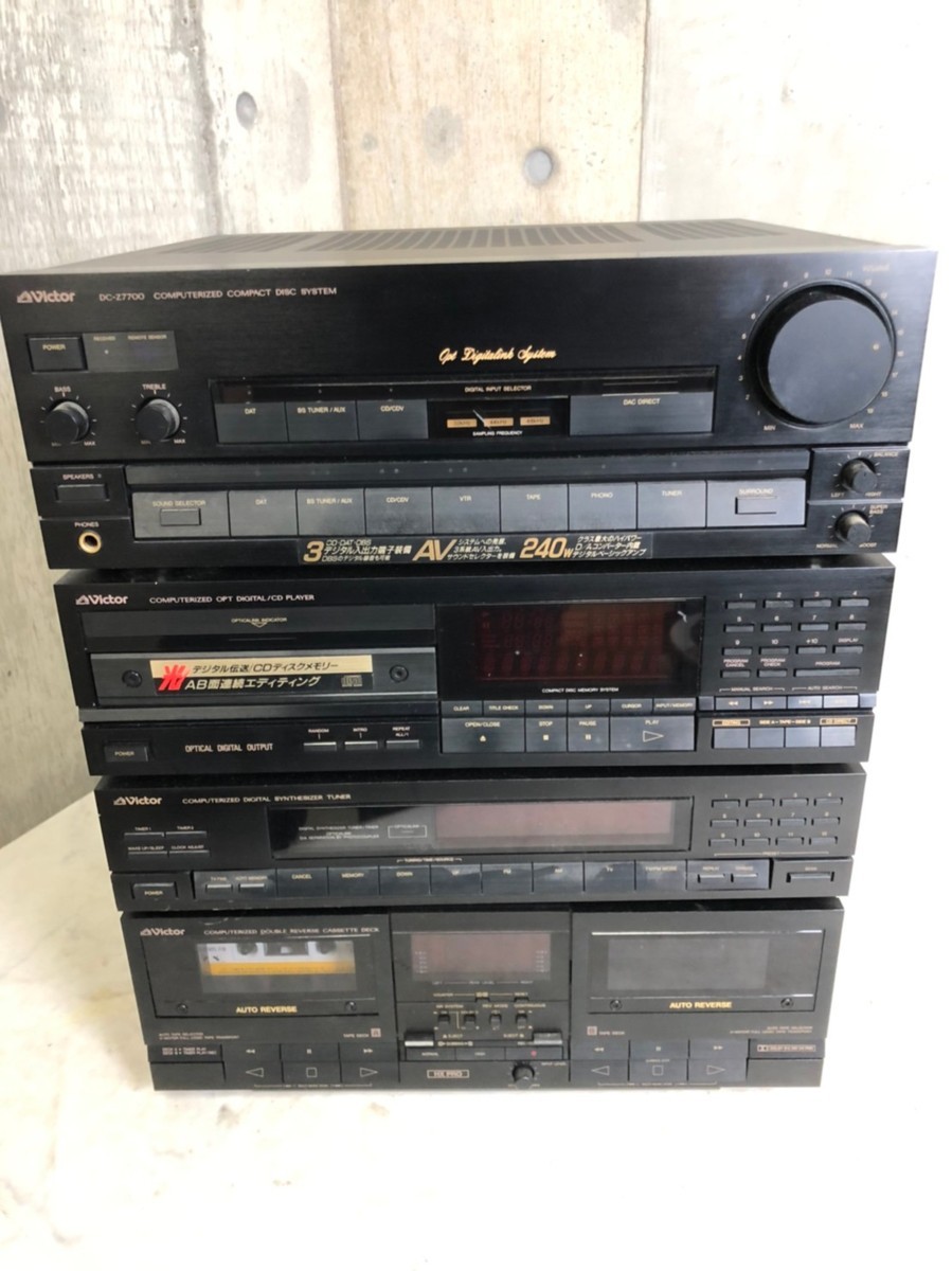 NF050149 Victor/アンプセット ビクター DC-Z7700/AX-E7700/XL-E7700