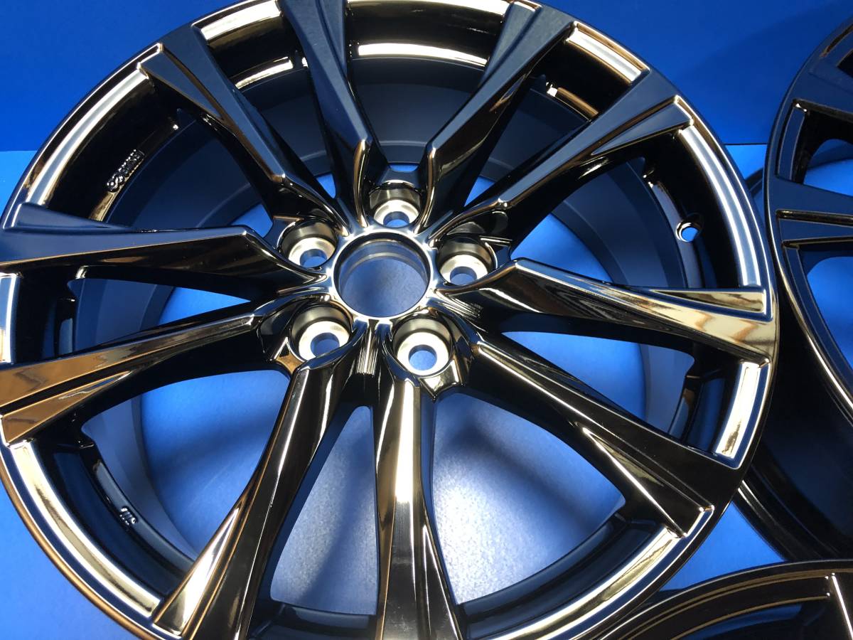 新品 Owb61 新品 50系 プリウスa Gr スポーツ ダークスパッタリング 純正 アルミホイール 18インチ 新車外し 中古 エスティマ アルファード の落札情報詳細 ヤフオク落札価格情報 オークフリー スマートフォン版