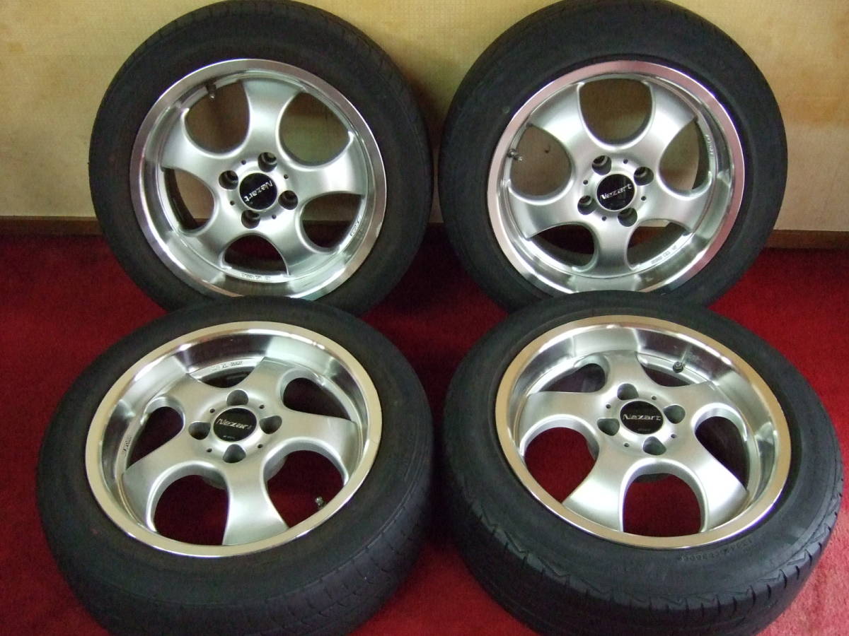 WORK NEZART ネッツァルト 15インチ 6.5J＋38 PCD100 4穴 4H 深