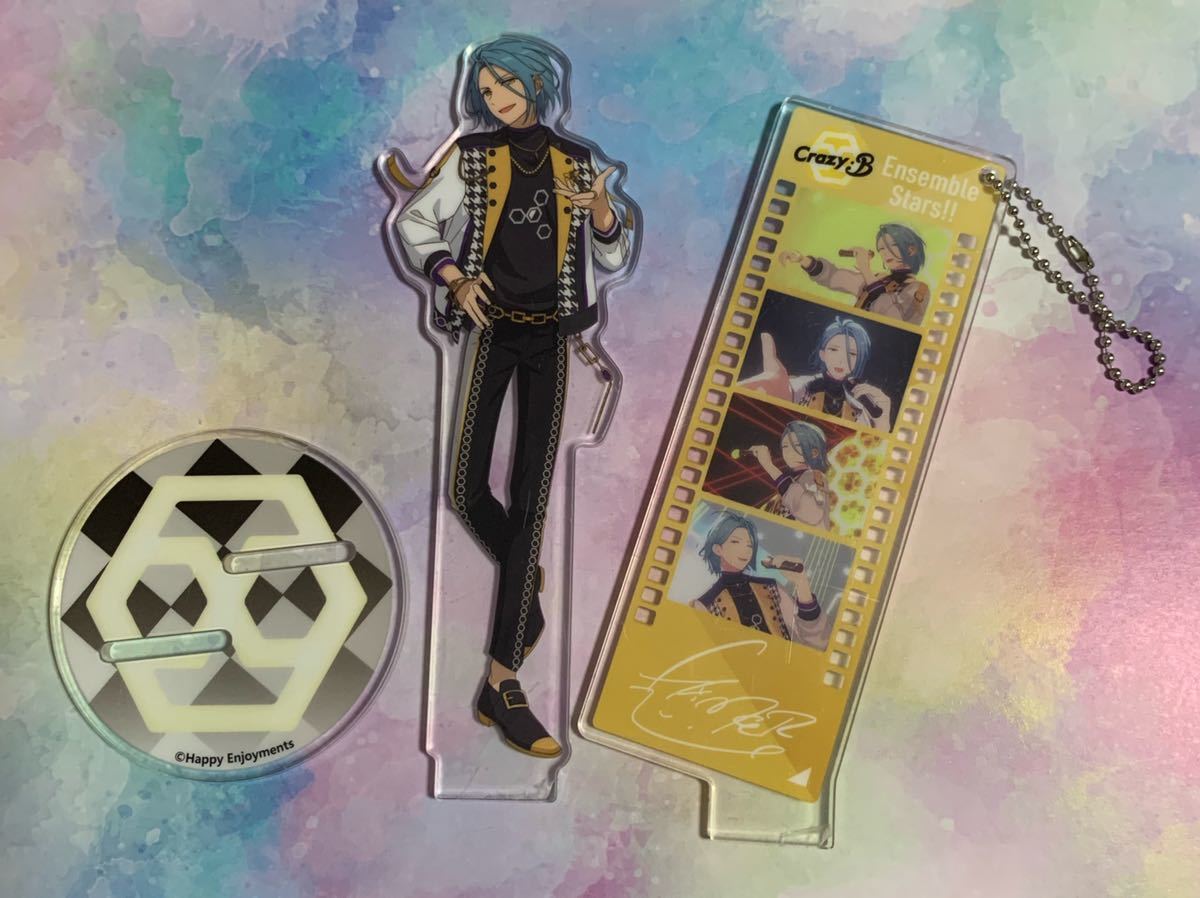 あんスタ クレビ 時光 アクスタ アクリルスタンド 燐音 ニキ こはく 新品☆あんスタ【天城燐音＆椎名ニキ】スタライ☆6th☆アクリル