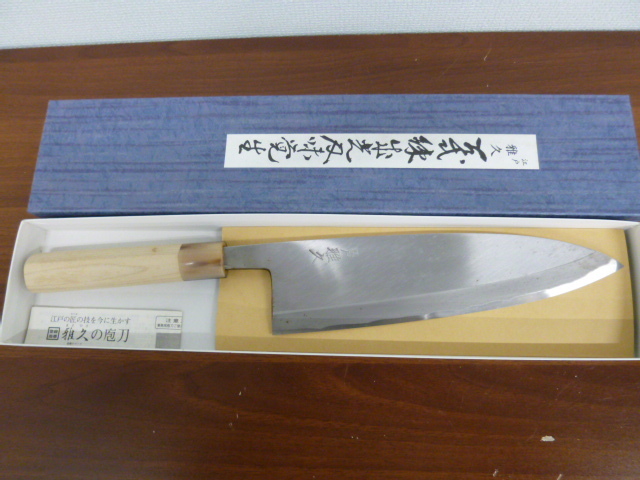 未使用 江戸雅久 出刃 包丁 270mm 箱付 サビあり 保管品 激安1円スタート の落札情報詳細 ヤフオク落札価格情報 オークフリー スマートフォン版 未使用 江戸雅久 出刃 包丁 270mm 箱付 サビあり 保管品 激安1円スタート の落札情報詳細 ヤフオク落札価格情報 オークフリー スマートフォン版