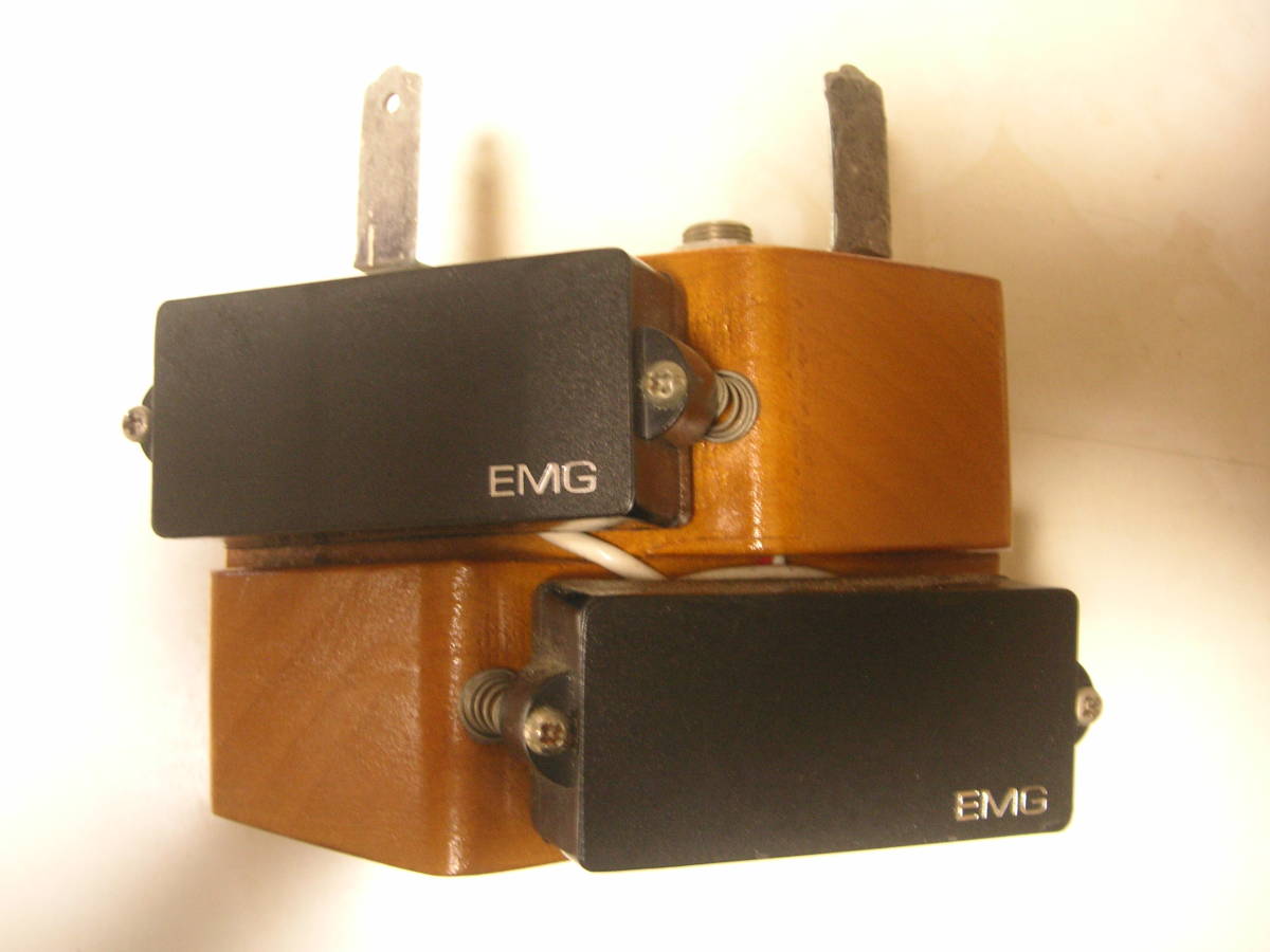 ウッドベース ロカビリー用EMGピックアップ スラップ用ピエゾ