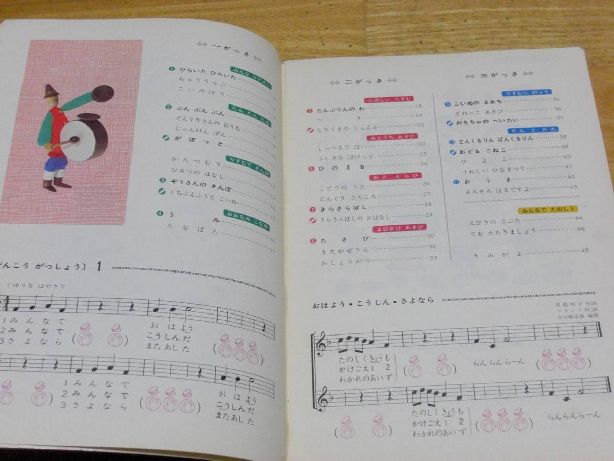 39年前の教科書】小学校 教科書 音楽 一年生【小学生のおんがく1】教育