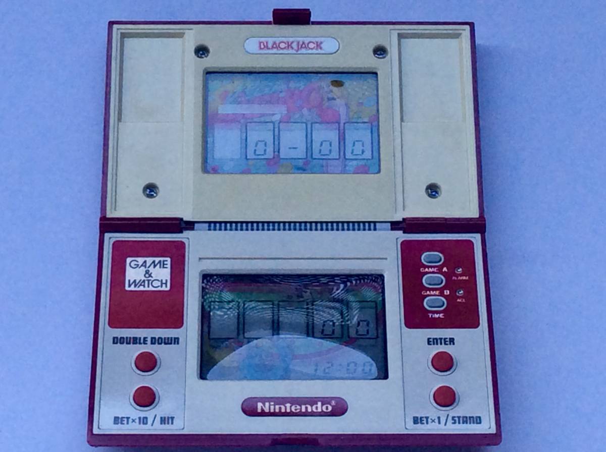 ゲームウォッチブラックジャック