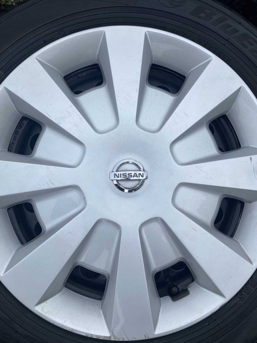 ニッサン純正 185/65R15 ティーダ ウイングロード ノート PCD100