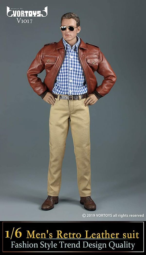 新品 Vortoys 1 6 男性 男 アニメ ゲーム キャラクター 服 ジャケット サングラス セット ブラン T5284 の落札情報詳細 ヤフオク落札価格情報 オークフリー スマートフォン版