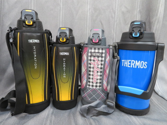 rez9 Thermos サーモス 水筒 スポーツボトル 4点セット 1 0l 1 5l 2 0l 保冷専用 中古 の落札情報詳細 ヤフオク落札価格情報 オークフリー スマートフォン版
