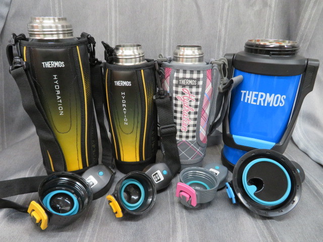 rez9 Thermos サーモス 水筒 スポーツボトル 4点セット 1 0l 1 5l 2 0l 保冷専用 中古 の落札情報詳細 ヤフオク落札価格情報 オークフリー スマートフォン版