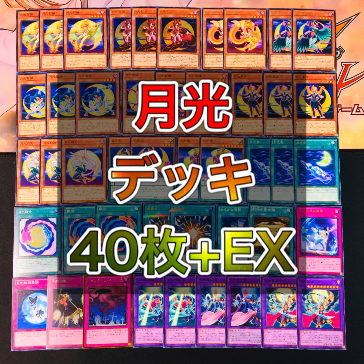 遊戯王　月光　本格構築　デッキ 遊戯王 月光 本格構築 デッキ