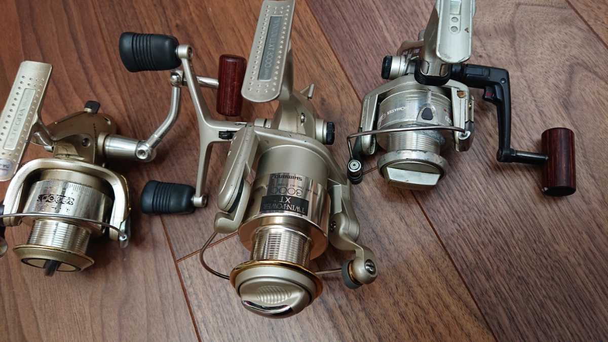 シマノ 中古リール３台まとめセット ツインパワー Xt3000 バイオマスター スペシャル Gt1000 アルテグラ 00 の落札情報詳細 ヤフオク落札価格情報 オークフリー スマートフォン版