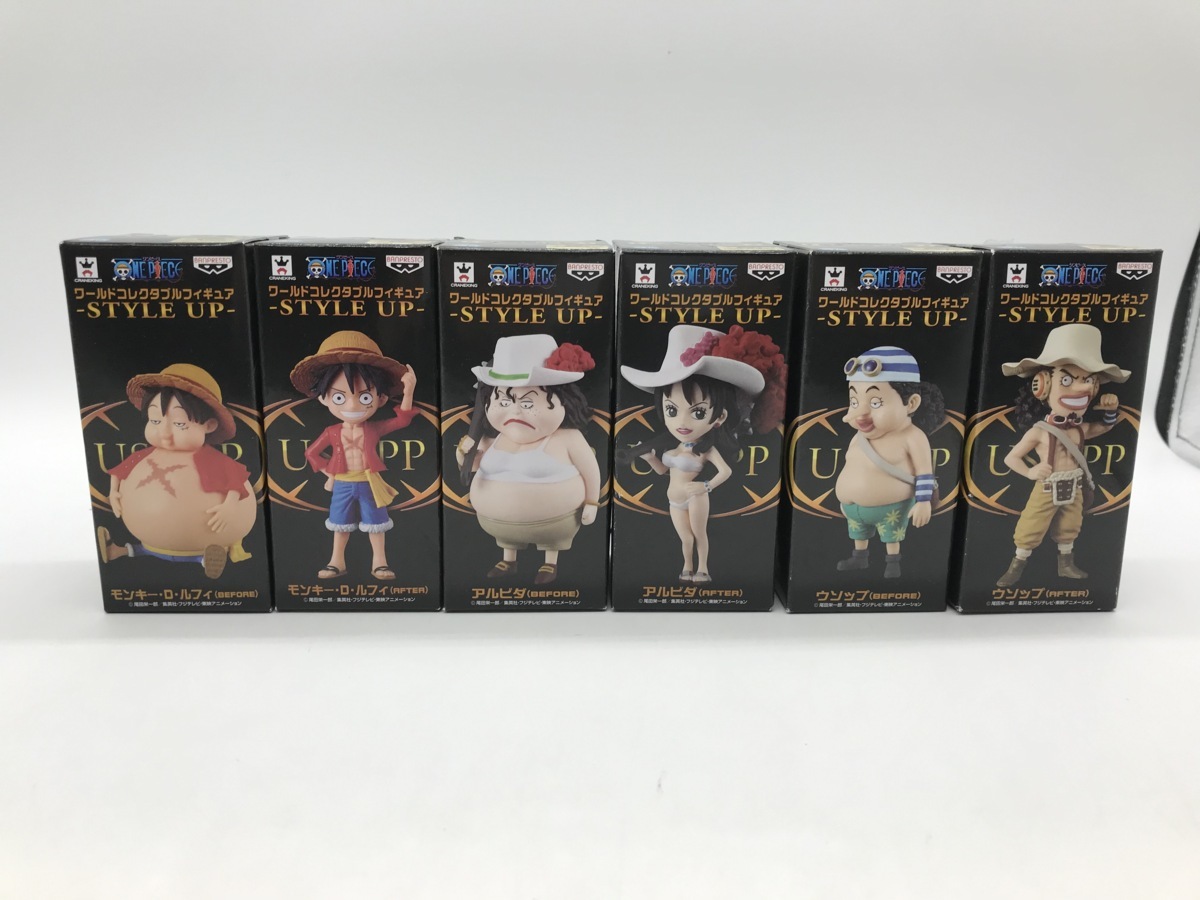 新品 1円 良品 未開封 Wcf ワンピース ワールドコレクタブルフィギュア Style Up ワーコレ 全6種セット 30 1217 Z2 の落札情報詳細 ヤフオク落札価格情報 オークフリー スマートフォン版