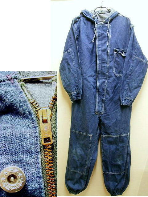 フブ 薄い M FUBU つなぎ 銀ボタン 希少