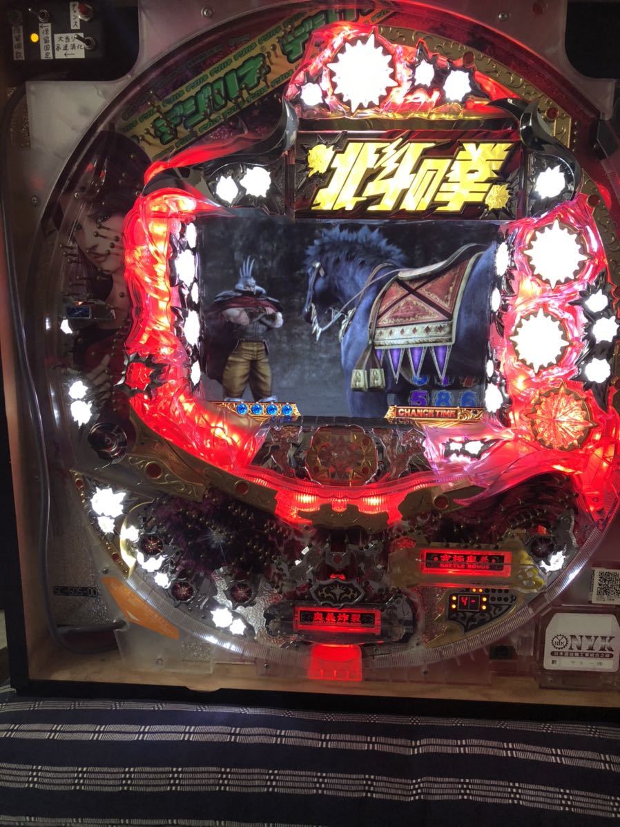 CRA北斗の拳ユリアSTVパチンコ実機 卓上仕様 サミー デジハネCR北斗の拳STV ユリア（甘デジ） 中古パチンコ