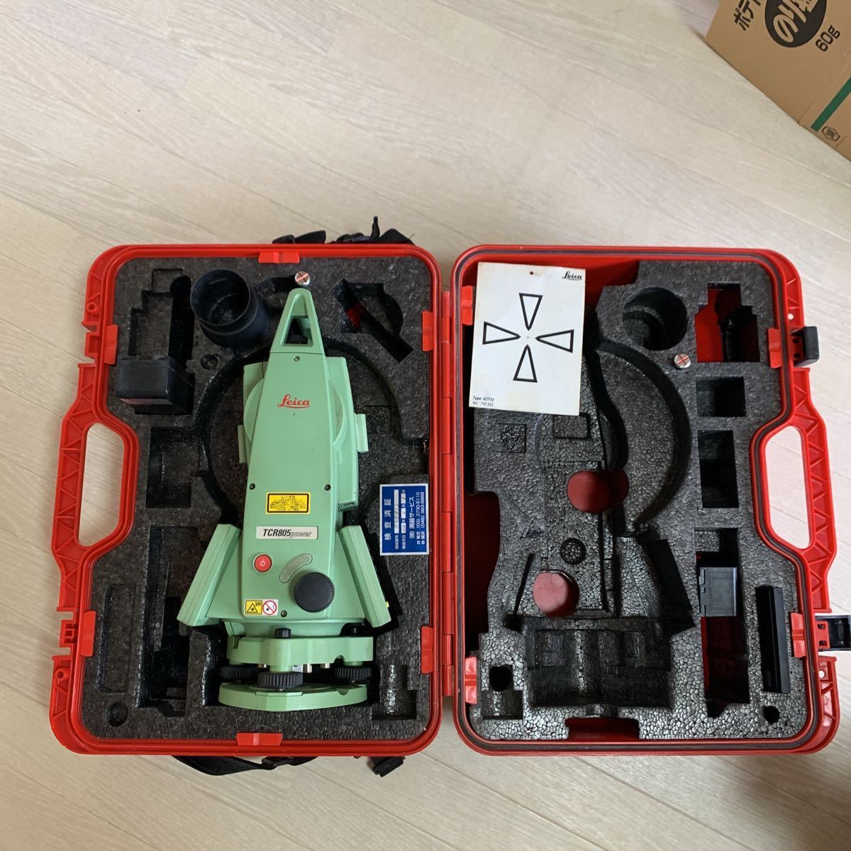 Leica / ライカ トータルステーション 測量器 整備・校正 TCR805power ...