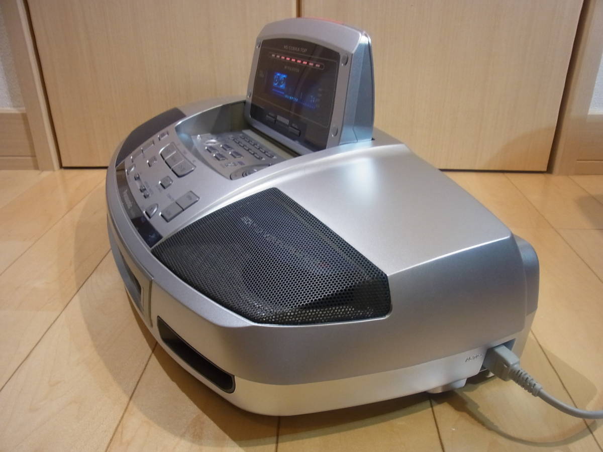 パナソニックMDシステムRX-MDX3中古品 CDラジカセ コブラトップ Panasonic パーソナルMDシステム RX-MDX3 cd mdラジカセ