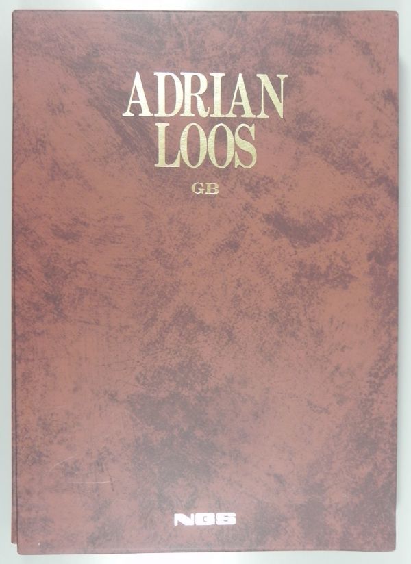 「Adrian Loos GB」アドリアン•ルース 日本芸術出版社 会員限定 Adrian Loos GB」アドリアン•ルース 日本芸術出版社 会員限定