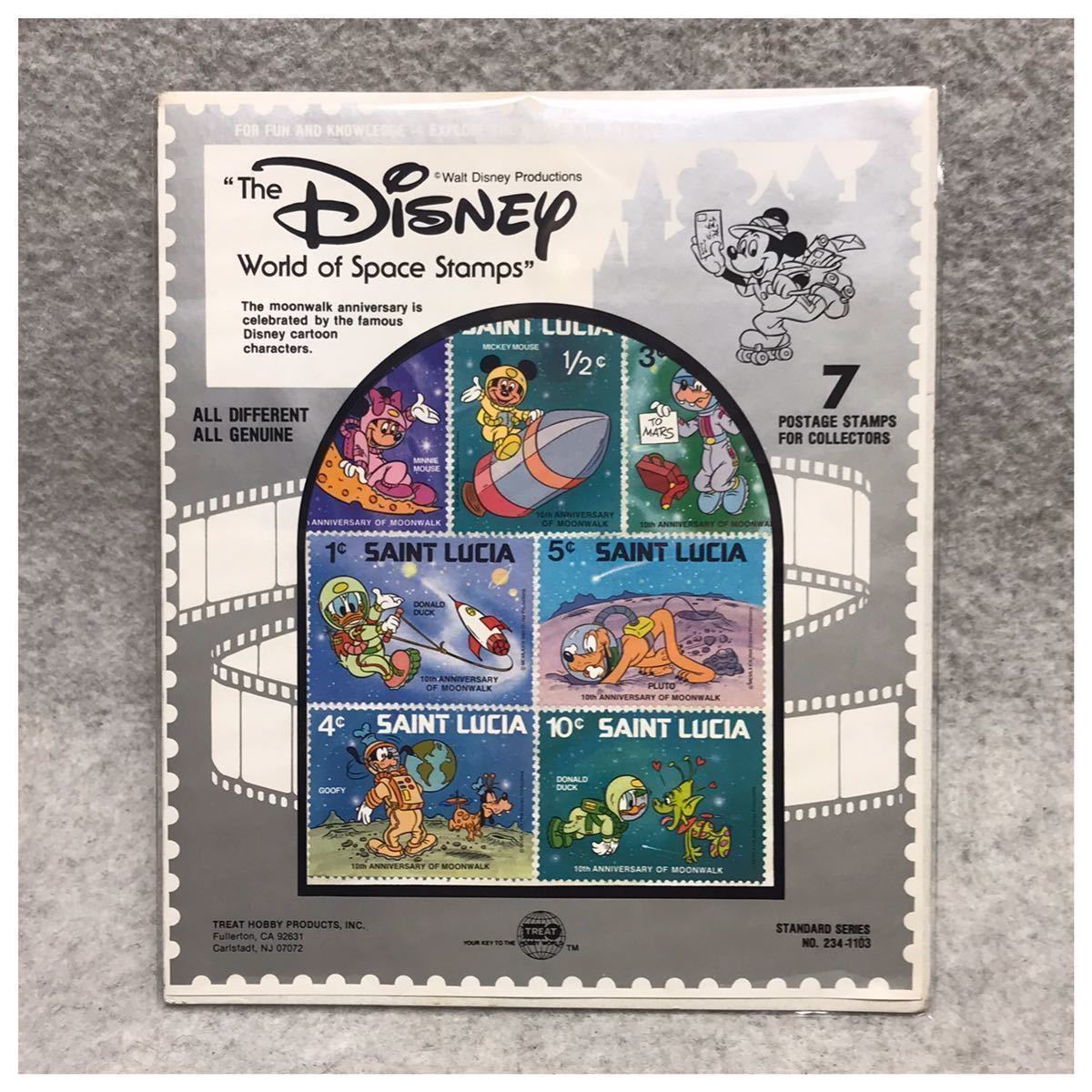 ディズニー 海外切手 7枚入りセット The Moonwalk Anniversary Is Celebrated By The Famous Disney Cartoon Characters の落札情報詳細 ヤフオク落札価格情報 オークフリー スマートフォン版
