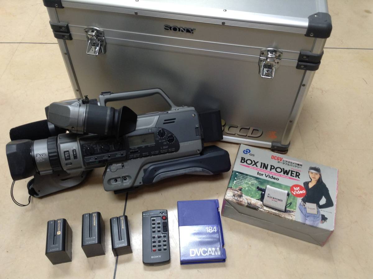 6183□ SONY/ソニー【DCR-VX9000】デジタルビデオカメラレコーダー