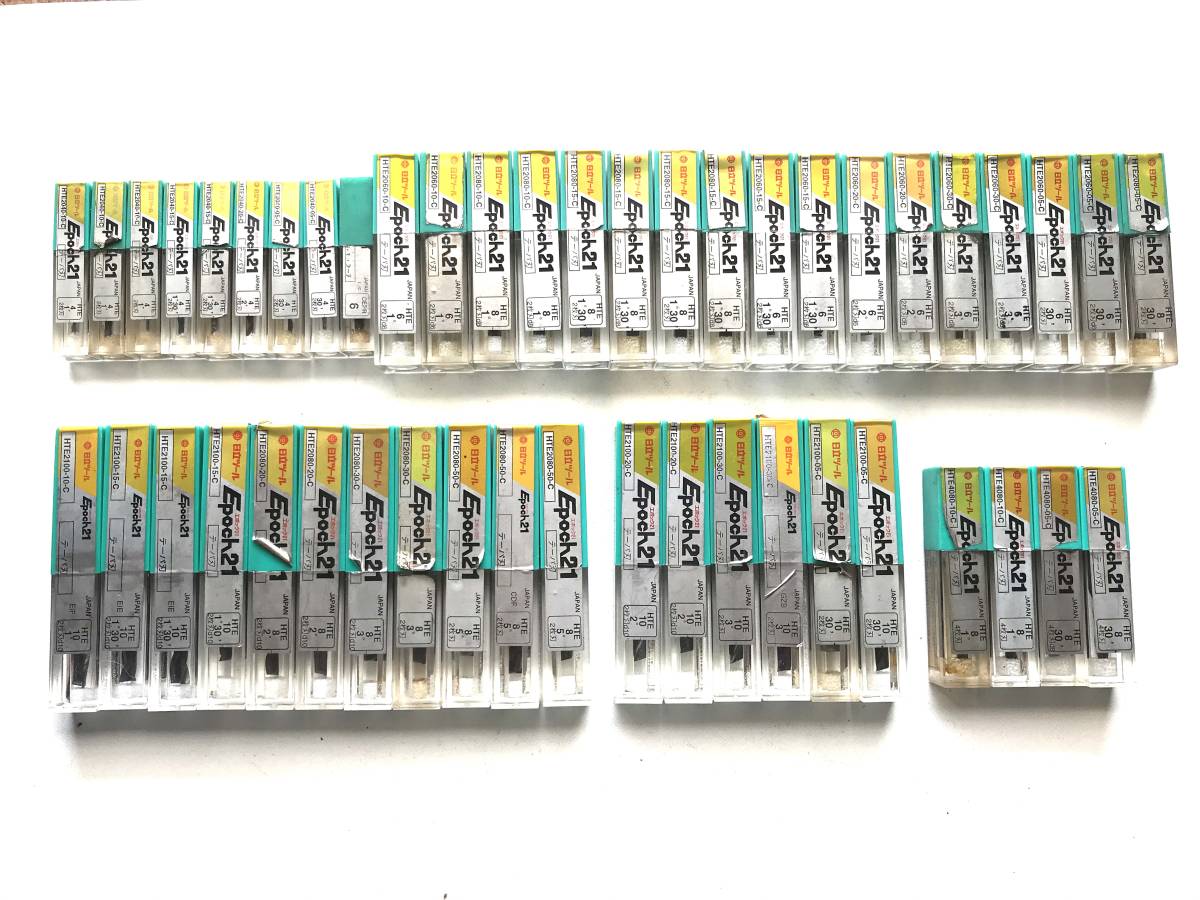 未使用 日立ツール Epoch21 エポック21 テーパーエンドミル Thコート 2 4枚刃 大量47本セット ジャンク品につき1円スタート の落札情報詳細 ヤフオク落札価格情報 オークフリー スマートフォン版
