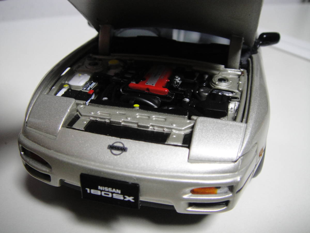 送料無料！アオシマ DISM 1/24 日産 180SX RPS13 中期型 イエロ