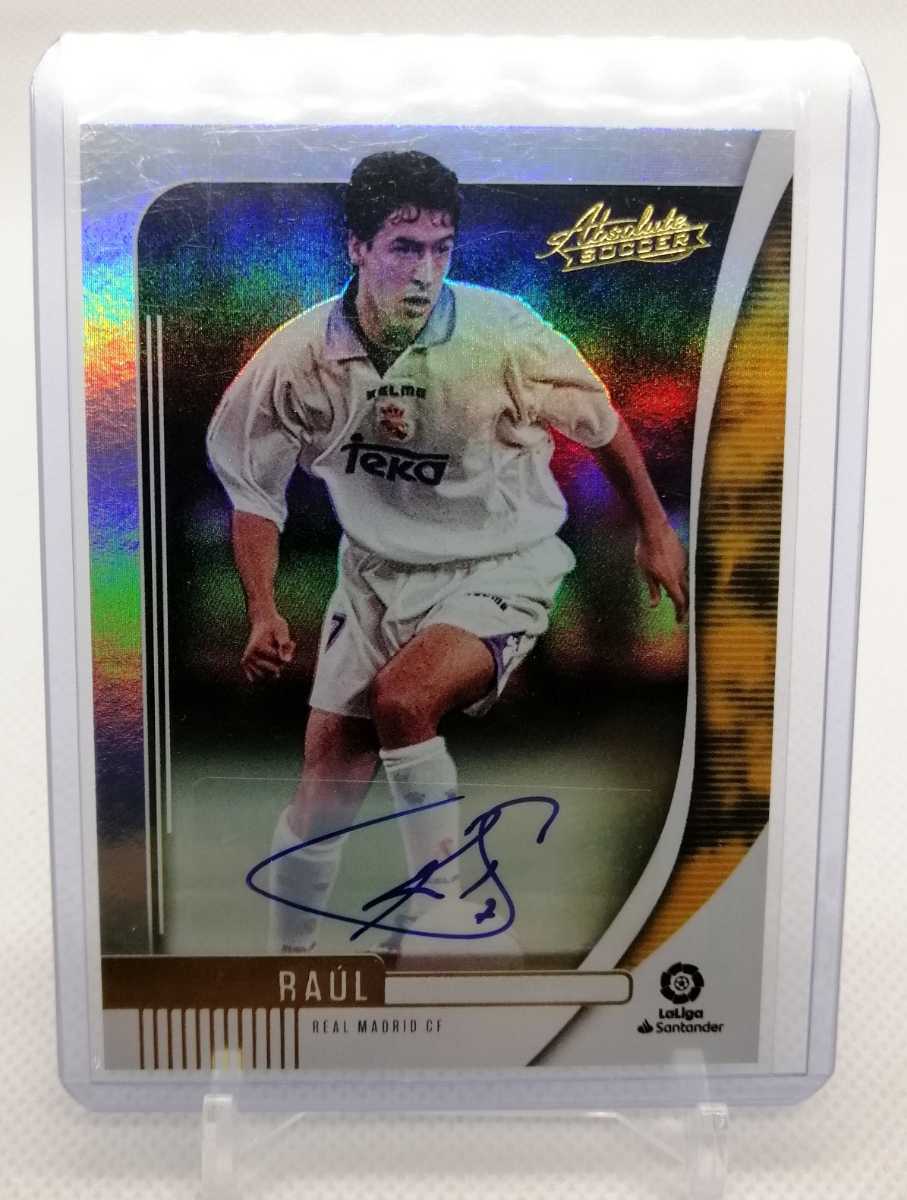 レアル マドリード　ラウール ゴンサレス　直筆サイン入りフォト　ポスターセット レアル マドリード ラウール ゴンサレス 直筆サイン入りフォト