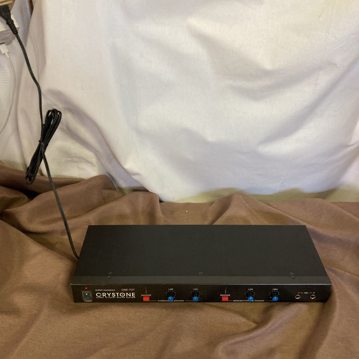 CRYSTONE（クライストーン） DSE-707 スーパーエンハンサ 完動品 CRYSTONE（クライストーン） DSE-707 スーパーエンハンサ 完動品