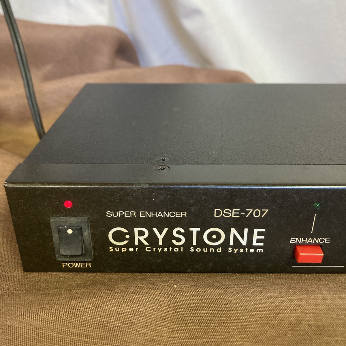 CRYSTONE（クライストーン） DSE-707 スーパーエンハンサ 完動品 CRYSTONE（クライストーン） DSE-707 スーパーエンハンサ 完動品