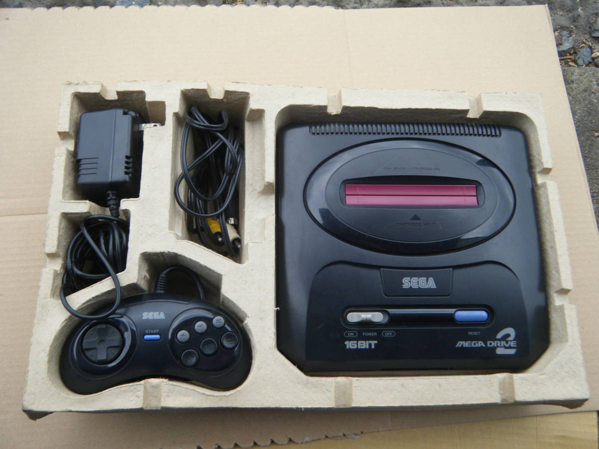 SATU232 ジャンク セガ ギガドライブ 本体 ケーブル HAA-2502 SEGA