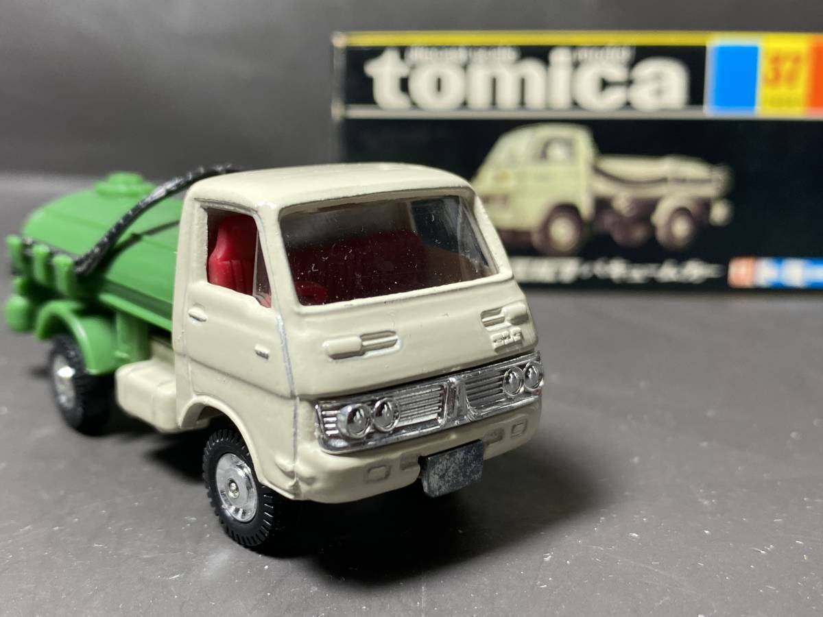 当時モノ!!】トミカ黒箱 #37-1-2 いすゞエルフバキュームカー Isuzu