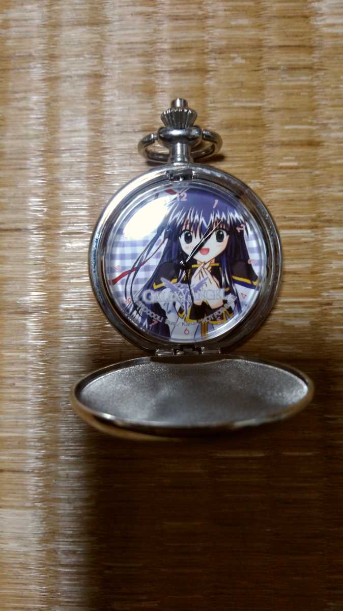 烏丸ちとせ 目覚まし時計　プチツイン　ギャラクシーエンジェル ギャラクシーエンジェル 烏丸ちとせ オリジナル懐中時計