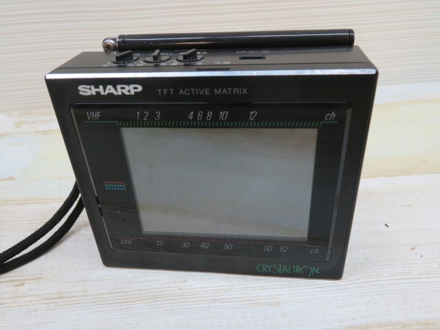 SHARP CRYSTALION ポータブルテレビ