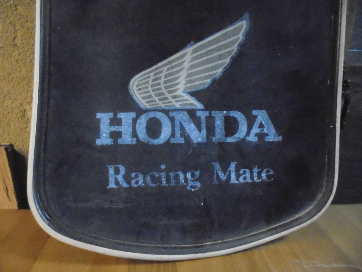 HONDA RACING MATE 当時物 LEAD製 リアフェンダーフラップ ナンバー 