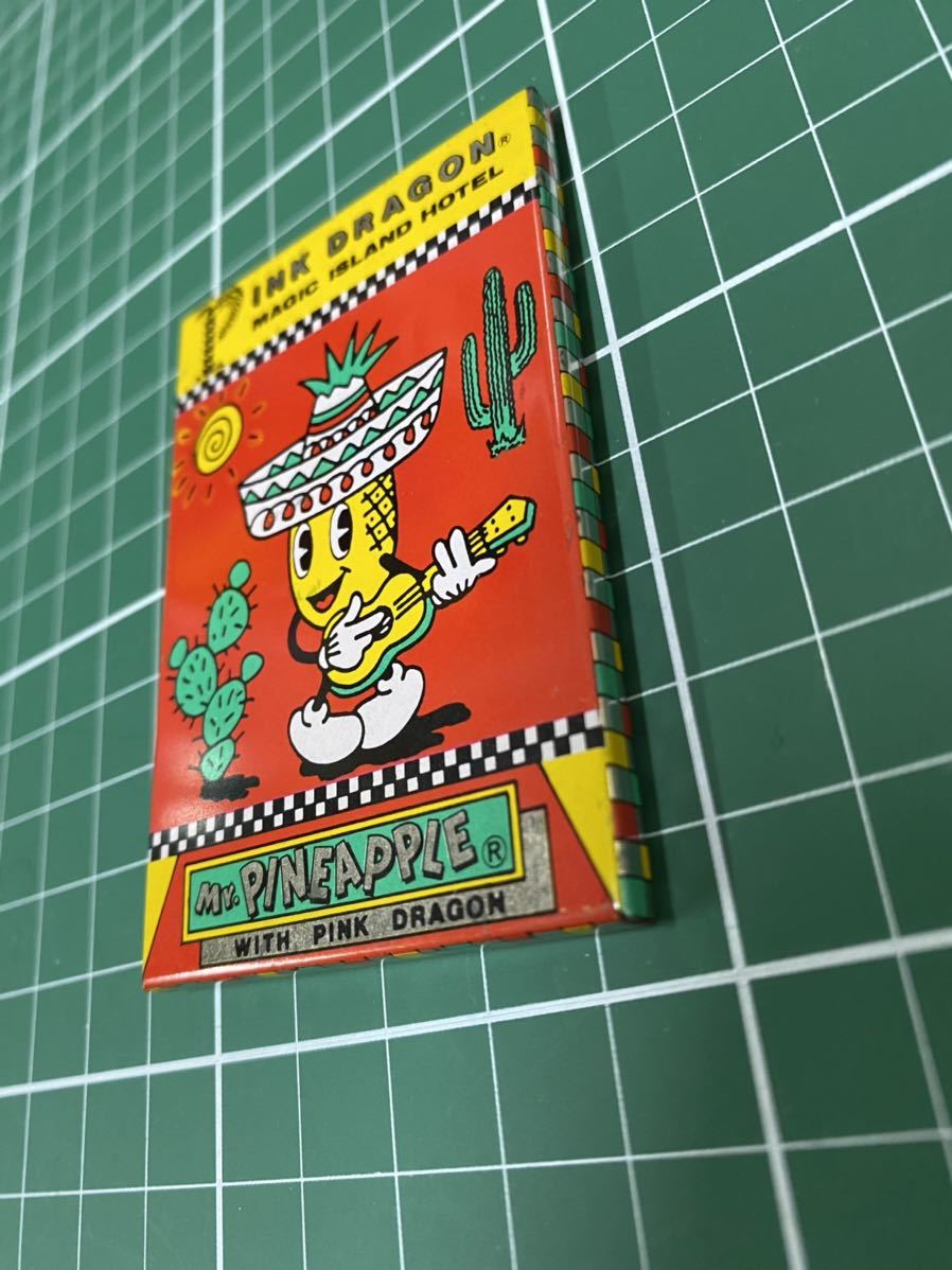 当時物 ミスターパイナップル ハンドミラー クリームソーダ ピンク