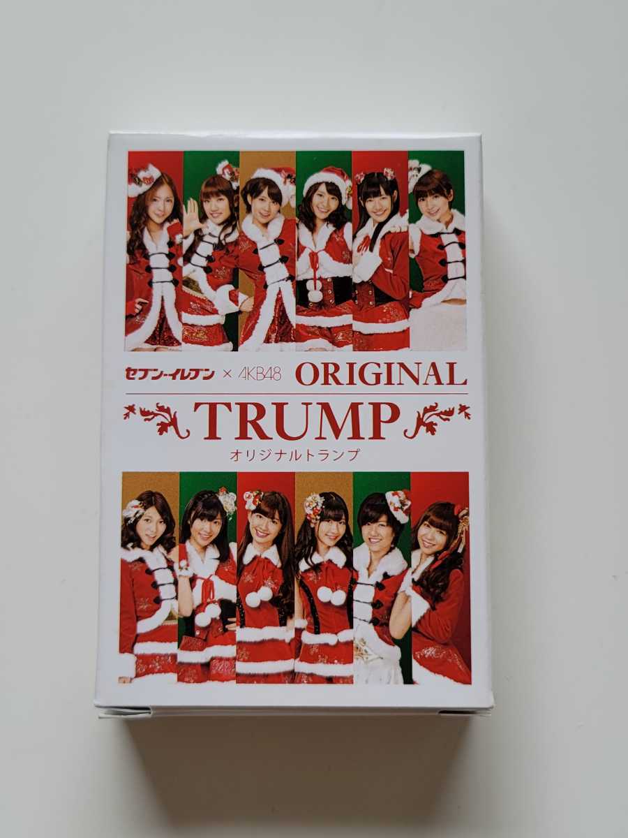 新品 Akb48 セブンイレブン限定 メンバーイラスト付 トランプ 未使用 前田敦子 大島優子 篠田麻里子 渡辺麻友 柏木由紀 の落札情報詳細 ヤフオク落札価格情報 オークフリー スマートフォン版