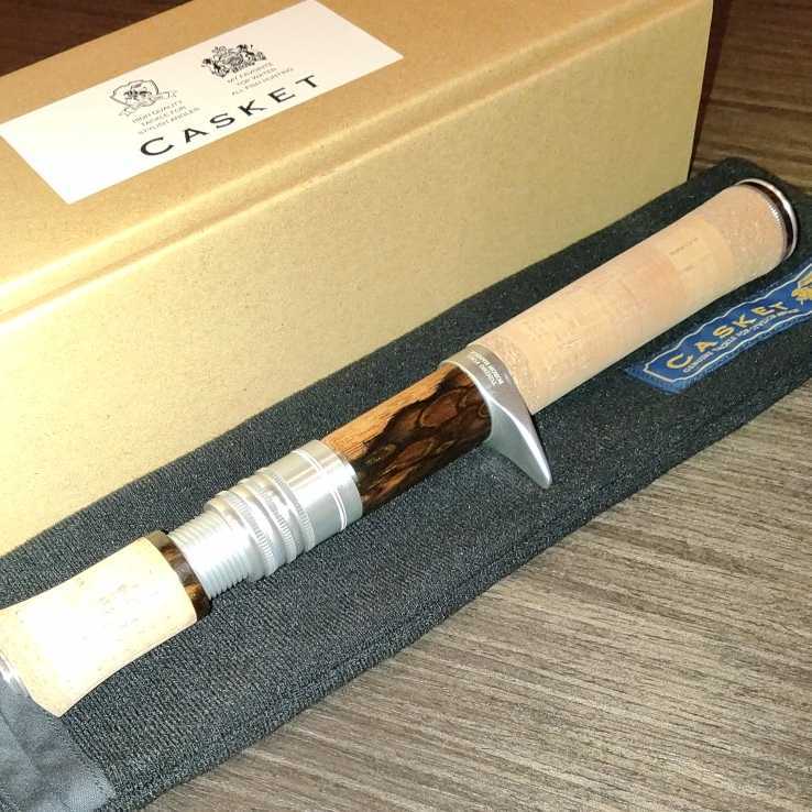 CASKET カスケット　ボロンハンドル　黒柿極上5フィート用ベイト CASKET カスケット ボロンハンドル 黒柿極上5フィート用ベイト