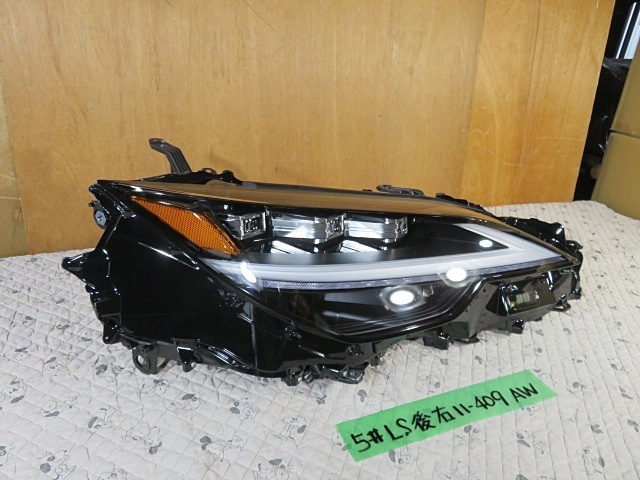 GVF50 VXFA50 50 55 LS500h LS500 LS 後期 右 ヘッドライト の落札情報 ...