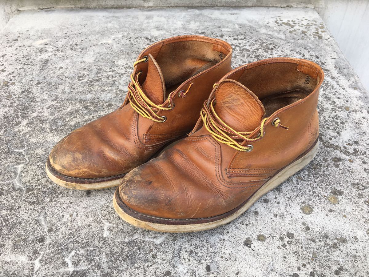 REDWING レッドウイング 3140 チャッカブーツ ブラウン 7D RED WING