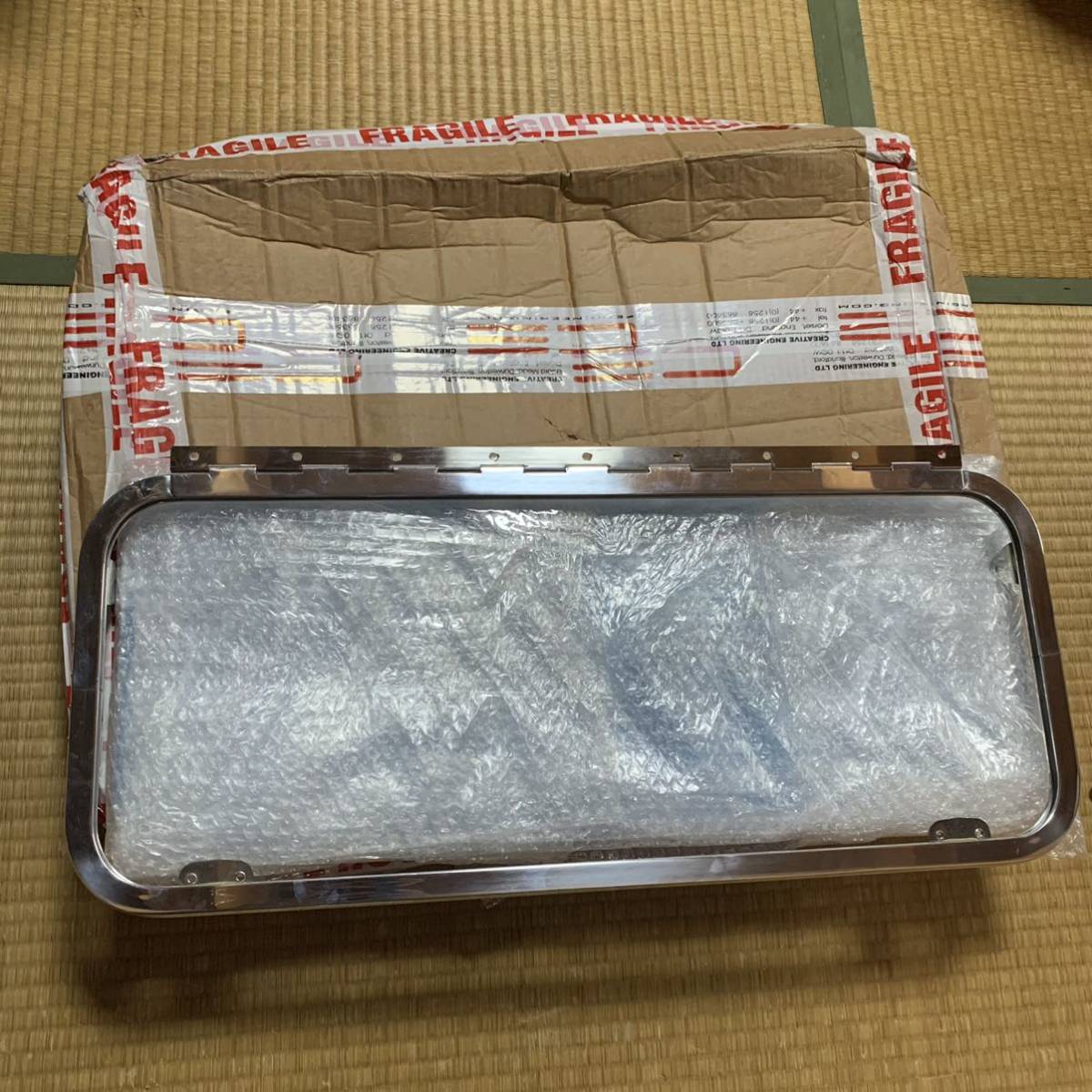 ワーゲンバス 空冷 vw サファリウインドウ 新品