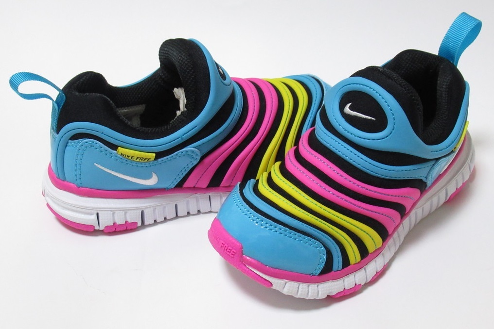 新品 Nike Dynamo Free Ps マルチカラー 17cm ナイキ ダイナモ フリー キッズ スリッポン 運動靴 ブルー ピンク イエロー 023 の落札情報詳細 ヤフオク落札価格情報 オークフリー スマートフォン版