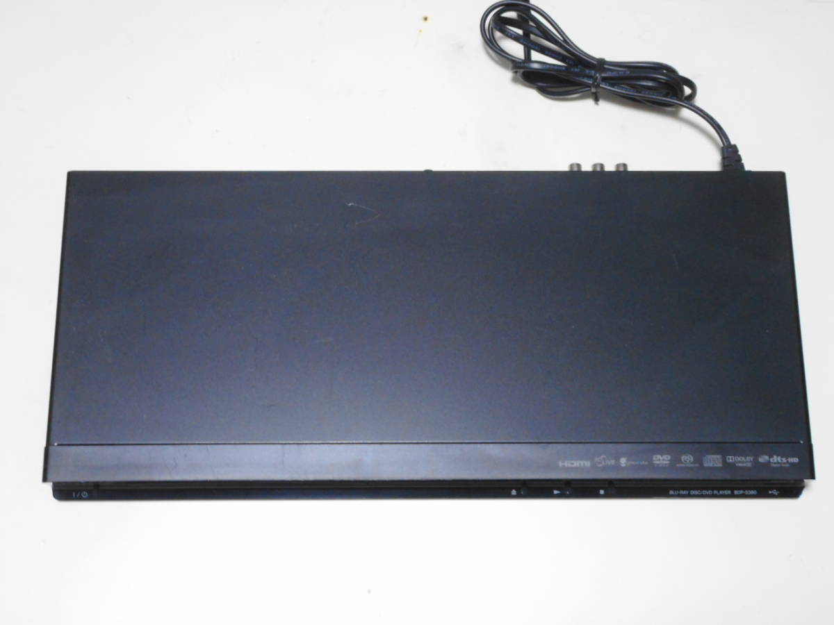 SONY ブルーレイディスクプレイヤー 「BDP-S380」 初期化済み リモコン
